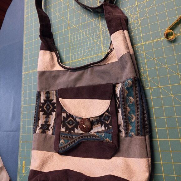 Rukuray Cross-body/HoBo/Bookbag/Southwestern bag Adjustable strap - Picture 1 of 11
